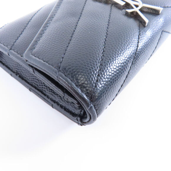 Saint Laurent Ysl Shw Card Case Wallet #141884S38B - Picture 14 of 15